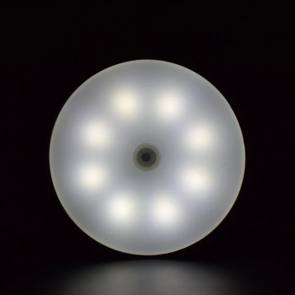 1656 Round Shape 8 LED Motion Sensor Induction Led Light - Image 2