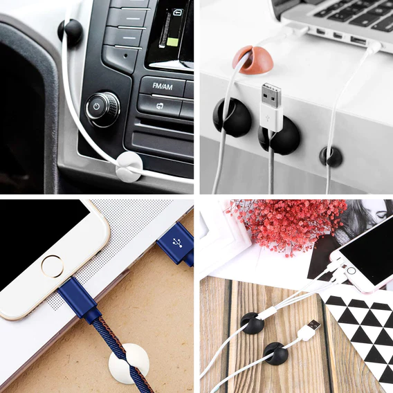 6298 10PCS CABLE HOLDER AND SUPPORTER FOR GIVING SUPPORT AND STANCE TO ALL KIND OF CABLES. - Image 2