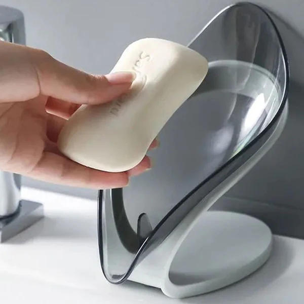 4794 New Leaf Soap Box used in all kinds of household and bathroom places as a soap stand and case. - Image 2