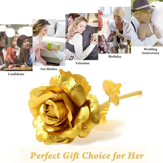 0879 B Golden Rose used in all kinds of places like household, offices, cafe's, etc. for decorating and to look good purposes and all. - Image 10