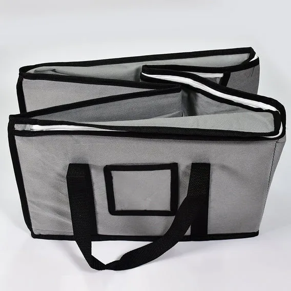 6262 Storage bag with Zipper and Space Saver Comforter bag, Pillow, Quilt, Bedding, Clothes, Blanket Storage Organizer Bag with Large Clear Window and Carry Handles for Closet. - Image 2