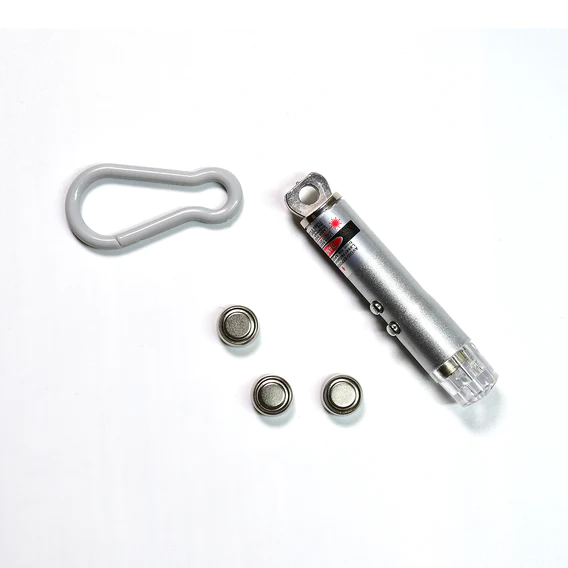 6427 3 in1 Laser Light, LED Flashlight + Torch Keychain + Laser Pointer - Image 6