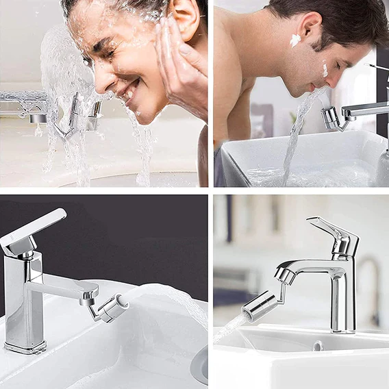 9089 Splash Filter Faucet, Sink Faucet Sprayer Head Suitable for  Kitchen Bathroom Faucet - Image 2
