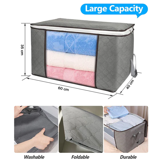 6111 Travelling Storage Bag used in storing all types cloths and stuffs for travelling purposes in all kind of needs. - Image 8