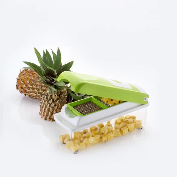 2489 Plastic 13-in-1 Manual Vegetable Grater,Chipser and Slicer - Image 3