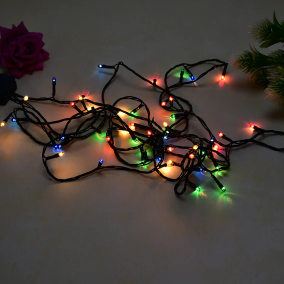 7291 : 4 Meter Festival Decoration LED String Light in Multicolor with 3 modes changing controller - Image 3