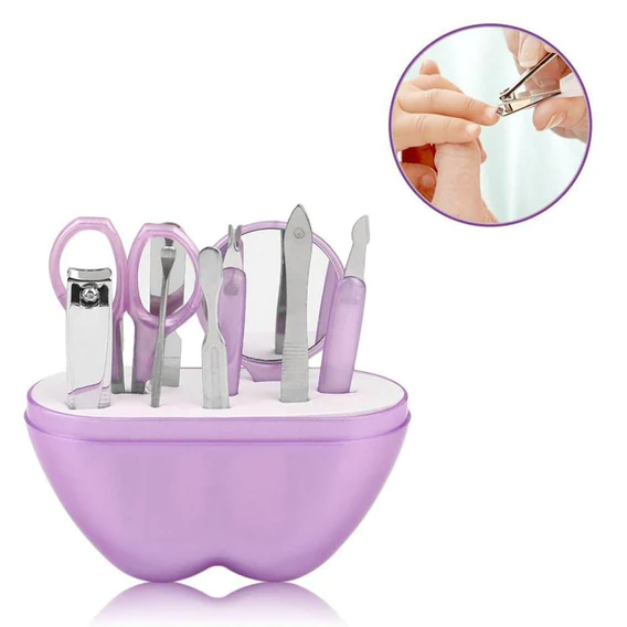 1491 8 in 1 Apple Shape Manicure Set - Image 5