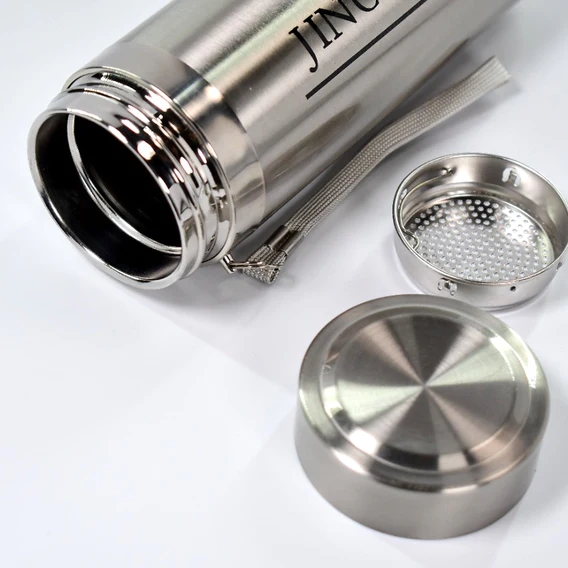 6447 350ML STAINLESS STEEL WATER BOTTLE FOR MEN WOMEN KIDS | THERMOS FLASK | REUSABLE LEAK-PROOF THERMOS STEEL FOR HOME OFFICE GYM FRIDGE TRAVELLING - Image 4