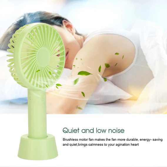 4787 Portable Handheld Fan used in summers in all kinds of places including household and offices etc. - Image 4