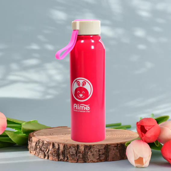 6452 320ML plain print Stainless Steel Water Bottle for Office, Home, Gym, Outdoor Travel Hot and Cold Drinks - Image 4