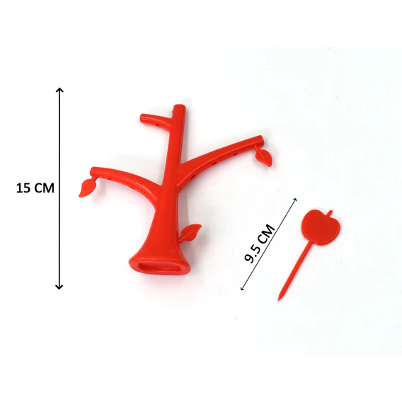 2719 6 Pc Fruit Fork widely used for fruits and vegetable salads while eating them, because of its pointed easy pickup shape and all. - Image 5