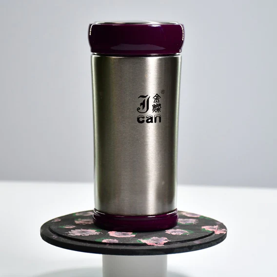 6457 480ML PLAIN PRINT STAINLESS STEEL WATER BOTTLE FOR OFFICE, HOME, GYM, OUTDOOR TRAVEL HOT AND COLD DRINKS. - Image 5