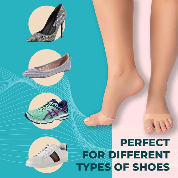 6257 SILICONE TIPTOE PROTECTOR AND COVER USED IN PROTECTION OF TOE FOR MEN AND WOMEN - Image 5