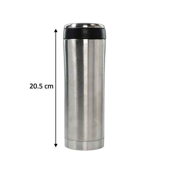 6446 450Ml STAINLESS STEEL WATER BOTTLE FOR MEN WOMEN KIDS | THERMOS FLASK | REUSABLE LEAK-PROOF THERMOS STEEL FOR HOME OFFICE GYM FRIDGE TRAVELLING - Image 4