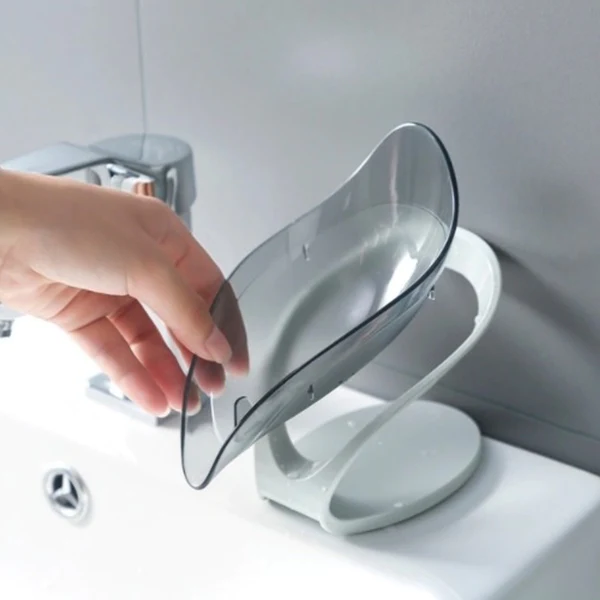 4794 New Leaf Soap Box used in all kinds of household and bathroom places as a soap stand and case. - Image 5