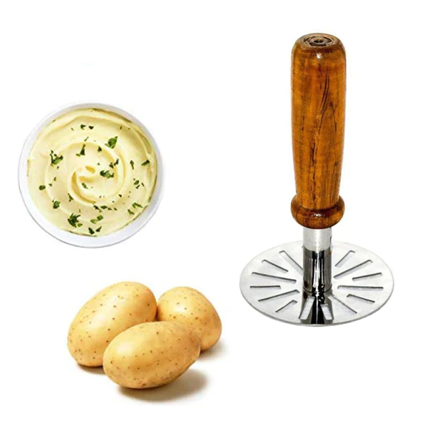 0064A Paubhaji Masher used in all kinds of household and kitchen places for mashing and making paubhajis. - Image 3