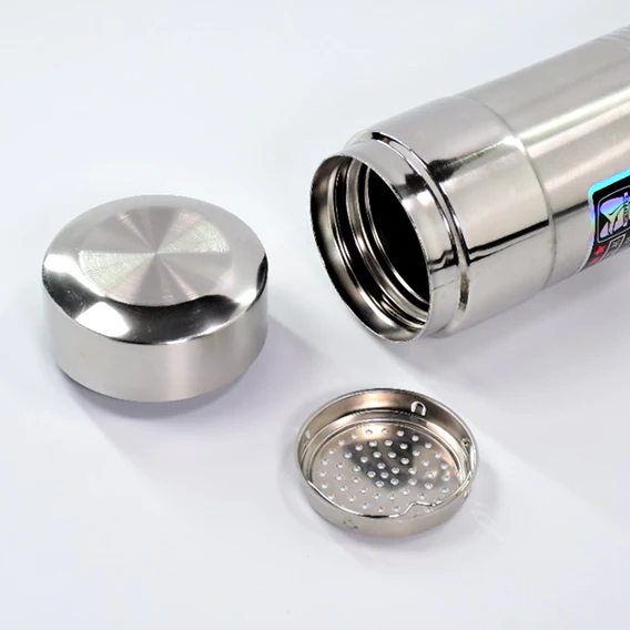 6449 380ML STAINLESS STEEL WATER BOTTLE FOR MEN WOMEN KIDS | THERMOS FLASK | REUSABLE LEAK-PROOF THERMOS STEEL FOR HOME OFFICE GYM FRIDGE TRAVELLING - Image 3