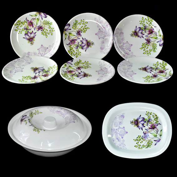 2296 Premium Tableware 32 Pc For Serving Food Stuffs And Items. - Image 3