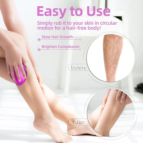 6603 Crystal Epilator, Painless Physical Hair Removal Tool, Safe and Effective Hair Removal Magic Tool for Arms, Legs, Back and Body Physical Hair - Image 7