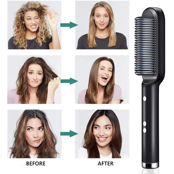 6168 Hqt-909B Hair Straightener Used While Massaging Hair Scalps And Head. - Image 7