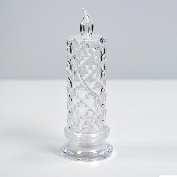 6241A Rose Candles for Home Decoration, Crystal Candle Lights - Image 4