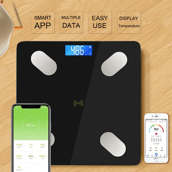 6327 Bluetooth Body Fat Scale Digital Smart Body Weight Scale iOS and Android App to Manage Body Weight, Body Fat, Water, Muscle Mass, BMI, BMR, Bone Mass and Visceral Fat with BMI Scale - Image 5