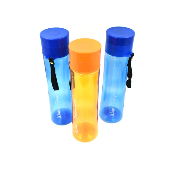 2716 Unbreakable, Leakproof, Durable, BPA Free, Non-Toxic Plastic Water Bottles, 1 Litre (Pack of 3, Assorted Color) - Image 8
