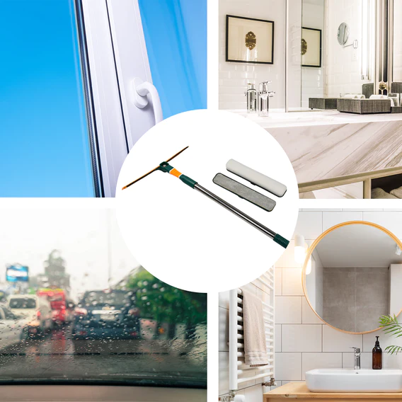 6252 3 IN 1 GLASS WIPER USED IN ALL KINDS OF HOUSEHOLD AND OFFICIAL PLACES FOR CLEANING AND WIPING OF FLOORS, GLASSES AND DUST ETC. - Image 4
