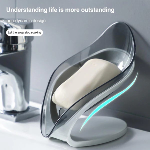 4794 New Leaf Soap Box used in all kinds of household and bathroom places as a soap stand and case. - Image 6