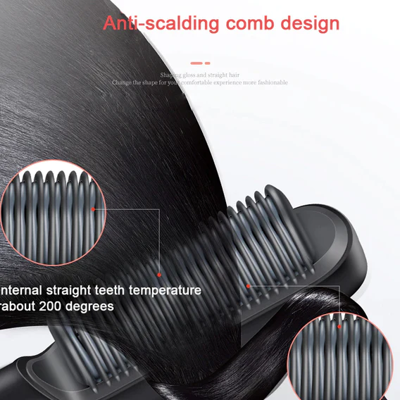 6168 Hqt-909B Hair Straightener Used While Massaging Hair Scalps And Head. - Image 6
