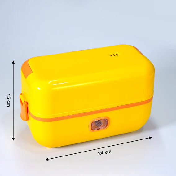 2963 1Layer Electric Lunch Box for Office, Portable Lunch Warmer with Removable 2 Stainless Steel Container. - Image 8