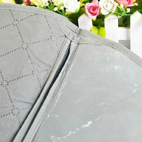 6225 Foldable Non Woven Men's Coat Blazer Suit Cover men's coat blazer cover fold over breathable garment bag suit cover. - Image 8