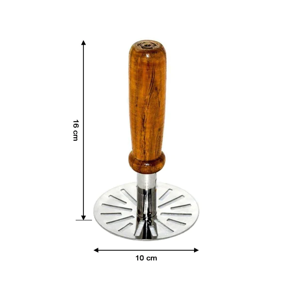 0064A Paubhaji Masher used in all kinds of household and kitchen places for mashing and making paubhajis. - Image 6