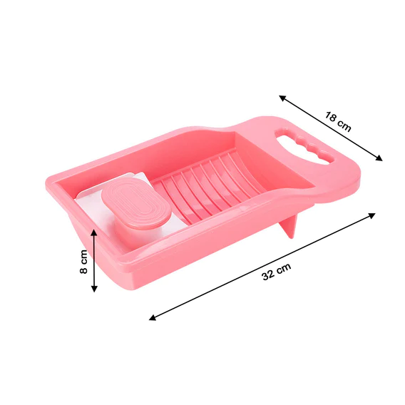 6088 Socks Washing Board used in all kinds of household bathroom places for washing unisex socks easily and comfortably. - Image 10