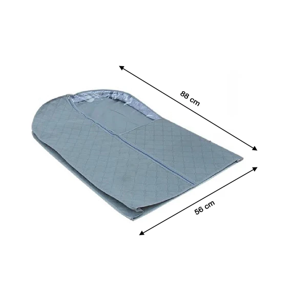 6225 Foldable Non Woven Men's Coat Blazer Suit Cover men's coat blazer cover fold over breathable garment bag suit cover. - Image 9
