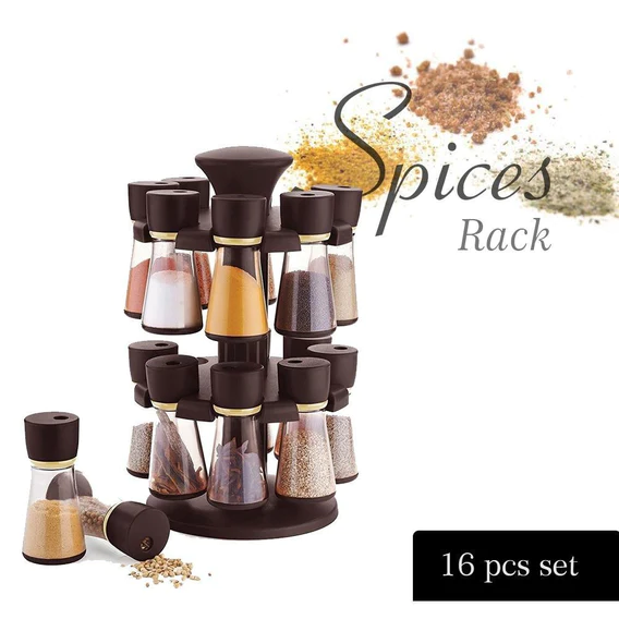 0103 Revolving Plastic Spice Rack  (16 Pcs) - Image 5