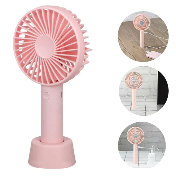 4787 Portable Handheld Fan used in summers in all kinds of places including household and offices etc. - Image 9