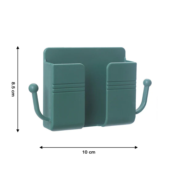 6201 1 Pc Wallmount Mobile Stand With Hook Design used in all kinds of places including household and many more as a hanging support for cloths and stuffs purposes. - Image 5