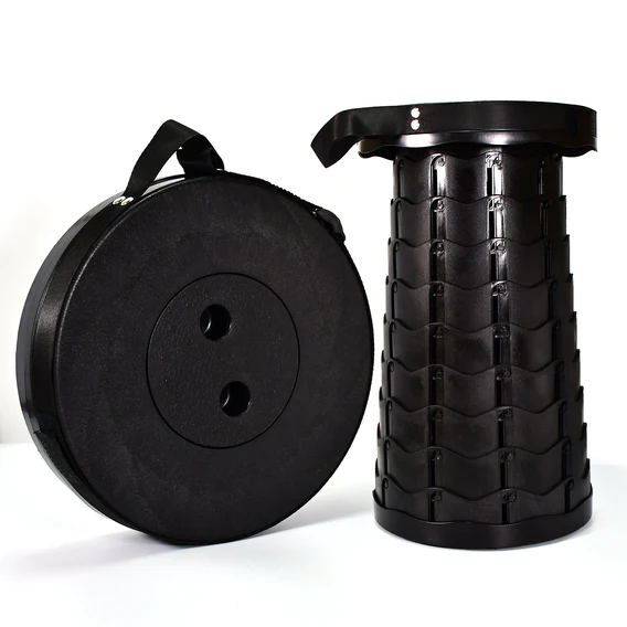 2169 Foldable Retractable Height Adjusting Stool Space Saving Telescopic Stool for Fishing Hiking Stool for Adults and Kids. - Image 10