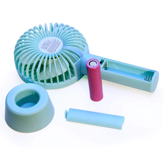 4787 Portable Handheld Fan used in summers in all kinds of places including household and offices etc. - Image 10