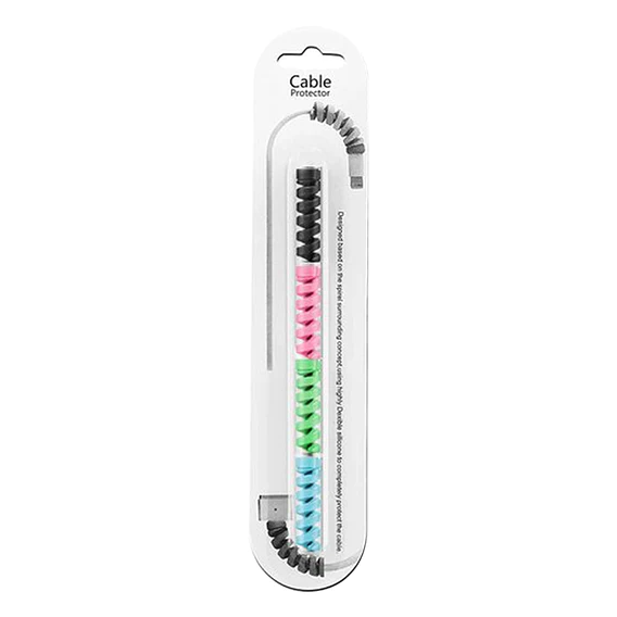 6029 Spiral Charger Spring Cable Protector Data Cable Saver - Image 2
