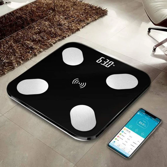 6327 Bluetooth Body Fat Scale Digital Smart Body Weight Scale iOS and Android App to Manage Body Weight, Body Fat, Water, Muscle Mass, BMI, BMR, Bone Mass and Visceral Fat with BMI Scale - Image 10