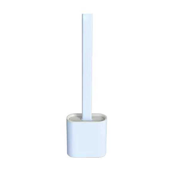 1410B Silicone Toilet Brush with Holder Slim Flex Toilet Brush - Image 3