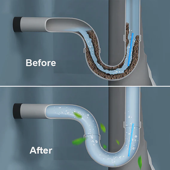 1730 Sani Cleaning Sticks Keep Your Drains Pipes Clear Odor Home Cleaning - Image 5