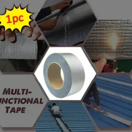141 SELF-ADHESIVE INSULATION RESISTANT HIGH TEMPERATURE HEAT REFLECTIVE ALUMINIUM FOIL DUCT TAPE ROLL