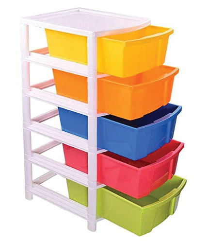 0769 Multipurpose Modular Drawer Organizer Storage Box - 5 Layers - Image 2