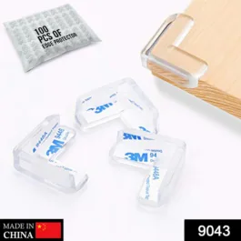 9043 100pc Square edge protector used widely for protecting edgy materials etc. Including all material purposes.