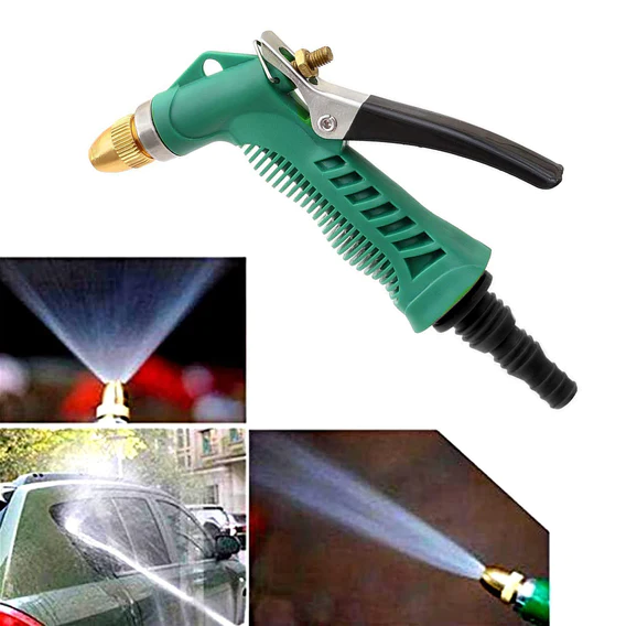 9046 Garden Hose Nozzle Water Spray Gun Connector Tap Adaptor - Image 5