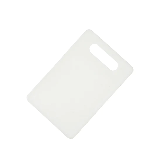 2986 White Thick/Long Lasting BPA Free Kitchen Chopping Boards Cutting Board Plastic with Handle for Regular Use. - Image 2