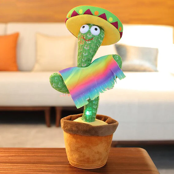 186 Dancing Cactus Talking Toy, Chargeable Toy - Image 7